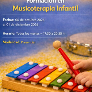 FORMACIÓN – «MUSICOTERAPIA EN LA ENSEÑANZA INFANTIL»